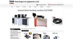 Desktop Screenshot of dragon-cnc-equipment.com
